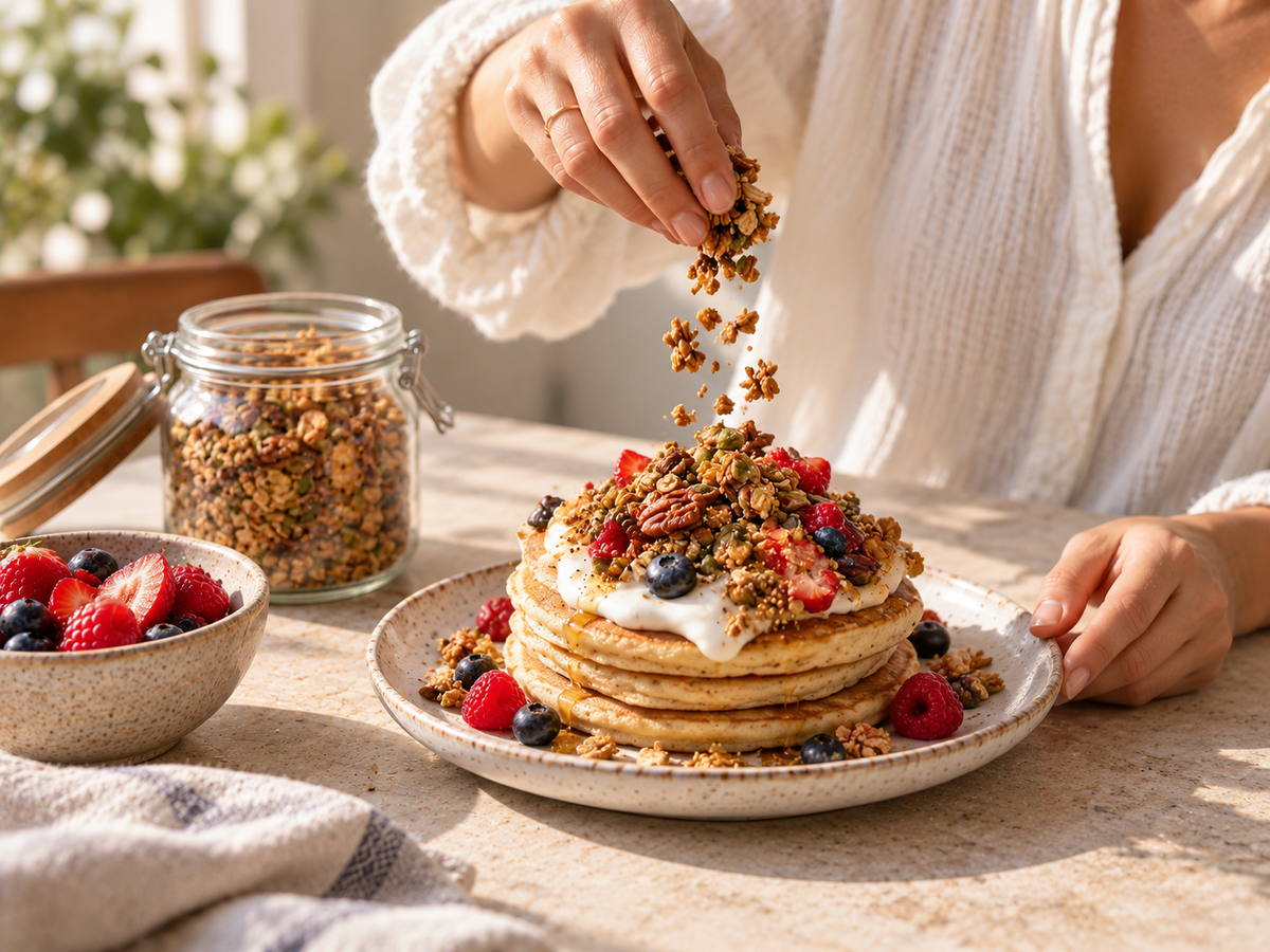 Cómo tomar granola: 7 ideas fáciles más allá del bol de yogur