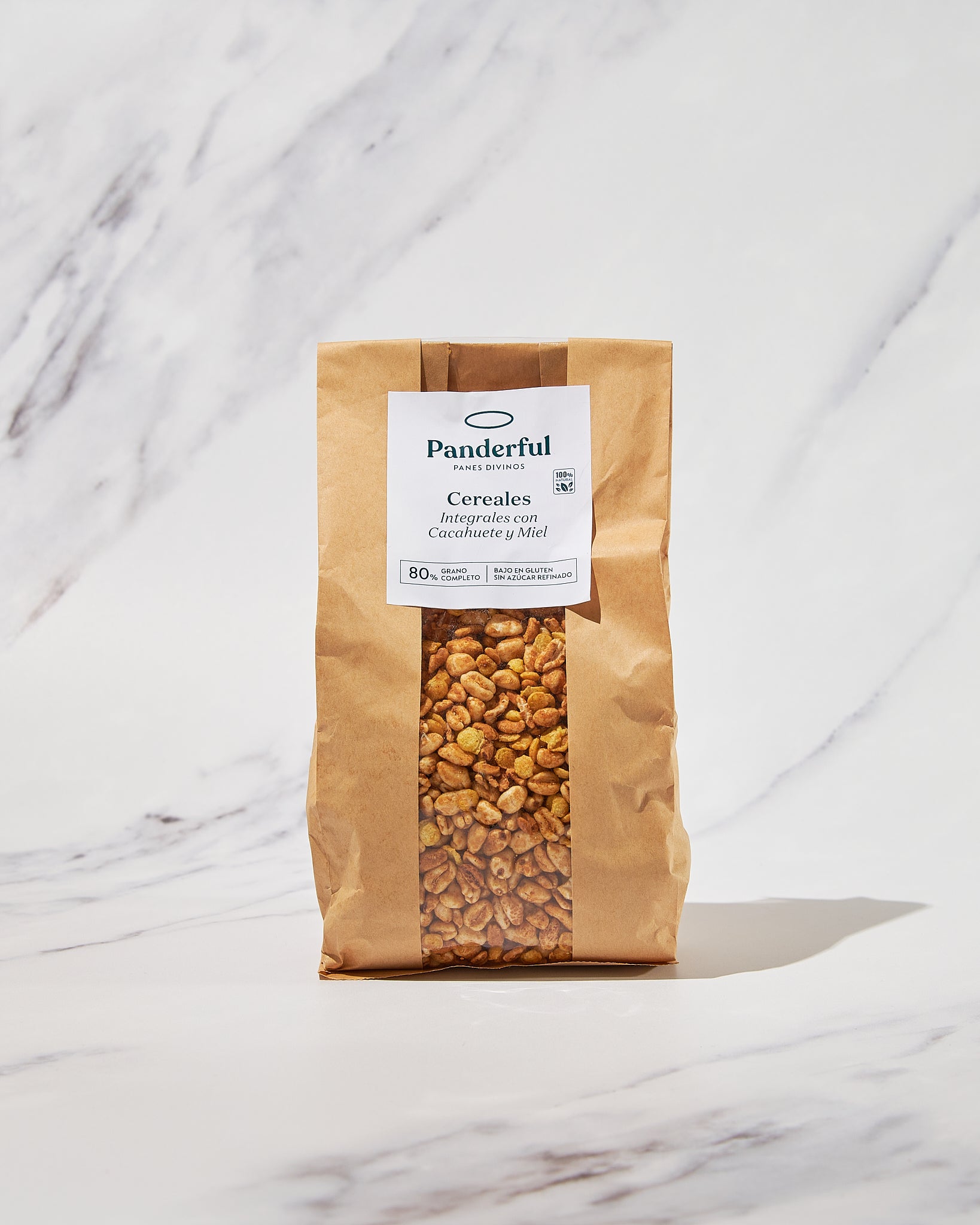 Cereales Integrales con Cacahuete y Miel